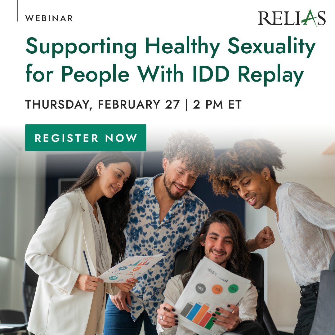 relias's tweet image. Join us Thursday, February 27, at 2 PM ET for a replay to hear Nellie Galindo and Rémy Jodrey discuss ways for DSPs to comfortably support individuals with #IDD with their sexuality.

Register now: bit.ly/4hIn41w
#BodyAutonomy #BehavioralHealth #Disabilities