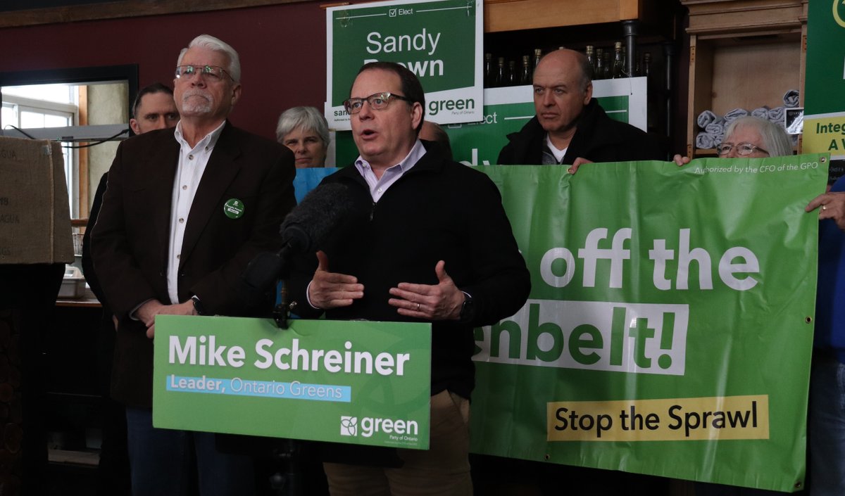 We need healthcare, not highways.

Today alongside local candidate Sandy Brown and grassroots advocacy groups, I reaffirmed our commitment to cancelling Highway 413 and announced that we would redirect the $10B to much-needed healthcare and mental health care. Ford has abandoned