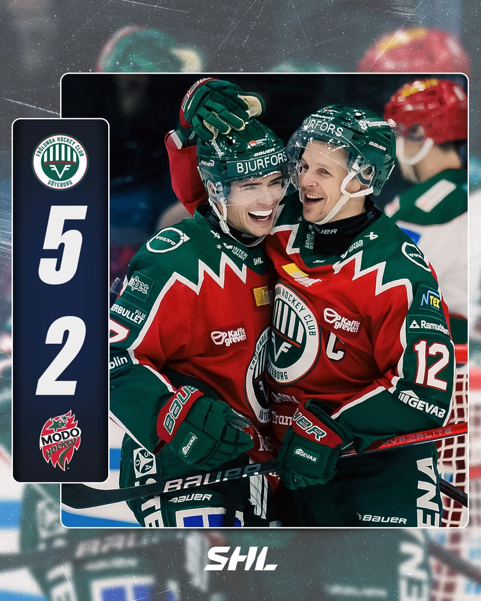 SHLse's tweet photo. Tredje raka segern för @frolunda_hc – besegrade @MoDo_Hockey på hemmaplan
📲 Mer om matchen: https://t.co/XsiX2PxjYc
#FHCMODO #SHL #twittpuck #ishockey #svsshl https://t.co/pcvScSPOSm