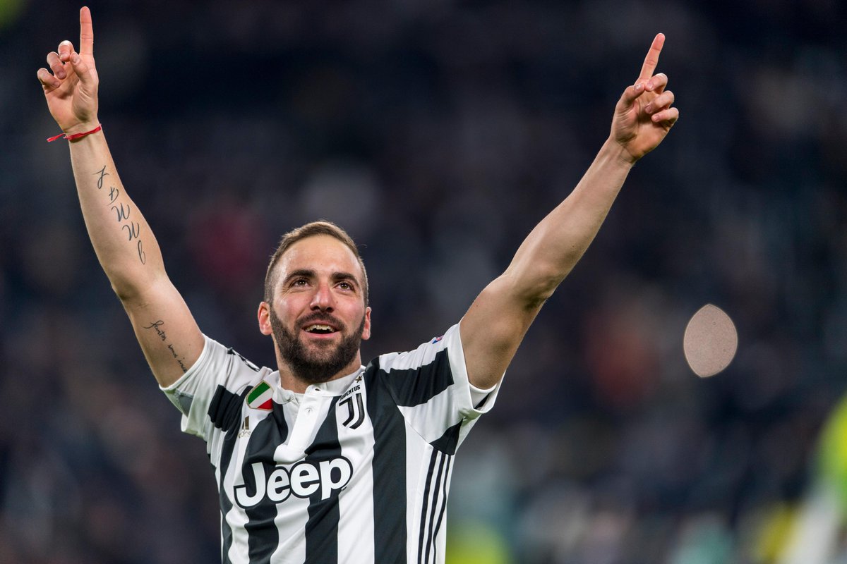 13 February 2018. <a href="/G_Higuain/">Gonzalo Higuaín</a>