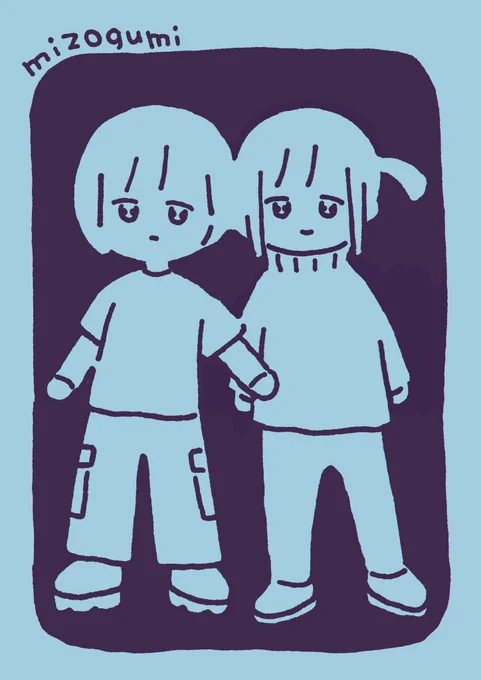 グッズ用に描き始めて結局ピンとこなかった2枚 