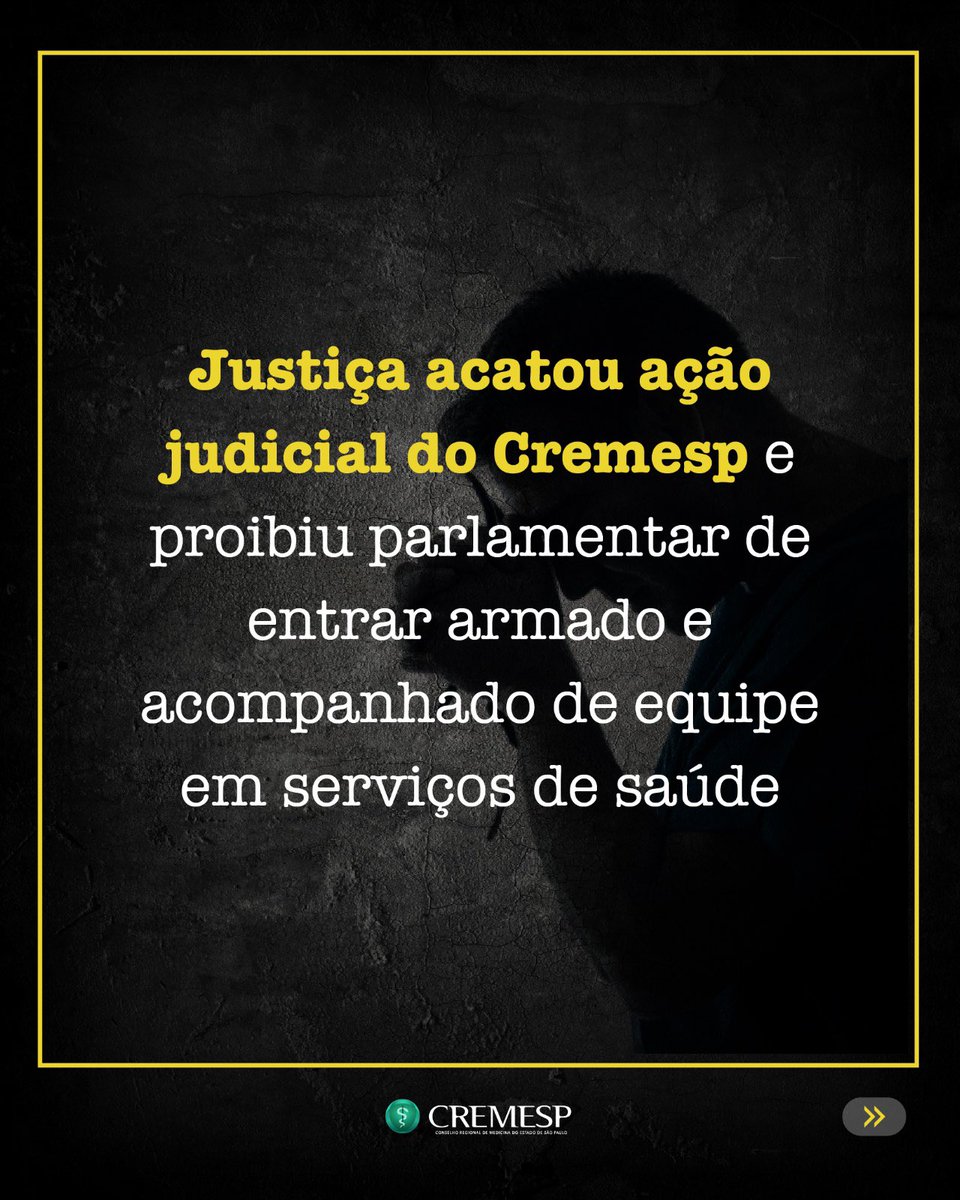 Cremesp tweet media