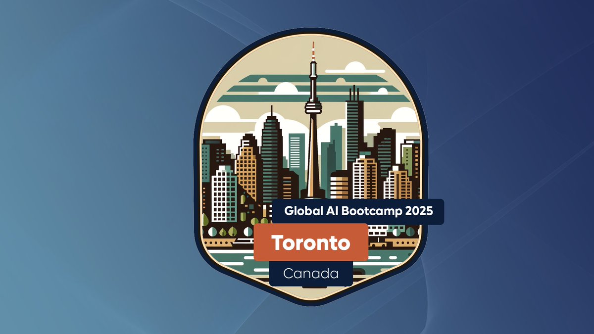ObjectSharp's tweet image. We're excited to announce that we are once again sponsoring Global AI Bootcamp, 2025.
Join us and at Microsoft's Toronto HQ on March 1st for a full day of learning and networking with Toronto's largest community of AI experts and enthusiasts.
meetup.com/metro-toronto-…
