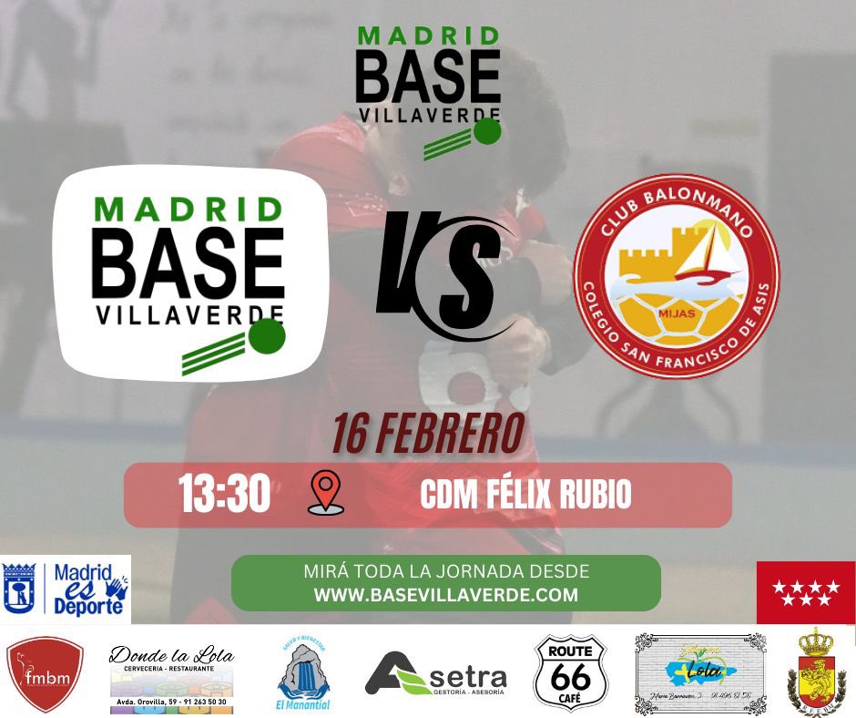 20ª J. de nuestros equipos nacionales. 

El #DHPF visita el feudo del líder de la categoría, con ganas de plantar cara frente al <a href="/BMCImperial/">BM Ciudad Imperial 💪</a>. Sab-20:00 horas.

El #1ªNM recibe en una autentica final al <a href="/cbmsfa_mijas/">Club Balonmano Colegio San Fco. de Asís Mijas</a> que viene en racha de victorias. Dom-13:30.

Allí te esperamos.