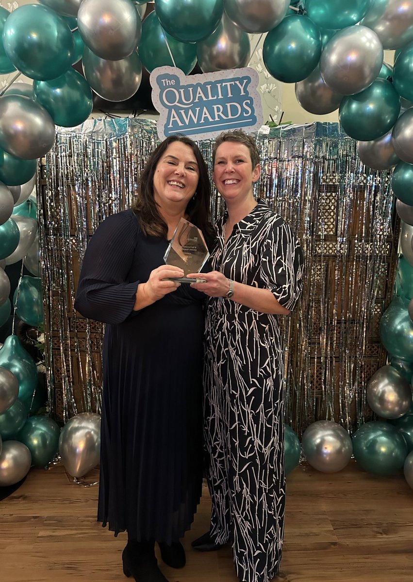 Congratulations to Gina Mogan on winning the Chief Executive's Leadership Award!

Your dedication, vision, and ability to inspire others show great leadership. 

A well-deserved recognition ❤️

#QualityAwards
