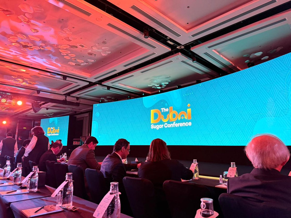 El #ViceCancillerGT Julio Orozco participó en la inauguración de la novena Conferencia de Azúcar de Dubái, la cual cuenta con la presencia de empresarios de la industria azucarera de Guatemala. #DiplomaciaComercialGT