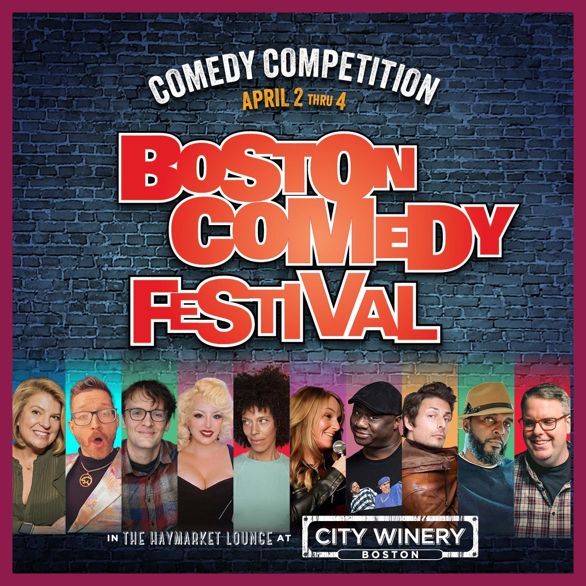 BosComedyFest's tweet image. We are mere WEEKS away from the start of The 25th Annual Boston Comedy Festival at @CityWineryBOS and featuring the most talented up and coming and established mic wreckers from around the world
Come celebrate our Silver Anniversary and get tickets now at bostoncomedyfest.com!