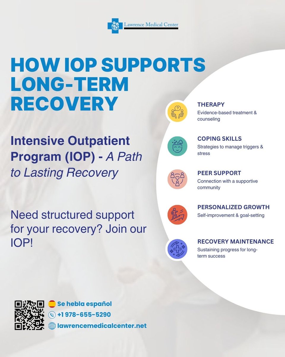 lawrencemedcen's tweet image. Lasting recovery starts with the right tools. From therapy and coping skills to peer support and personal growth, our IOP provides the foundation you need

Let’s build a better future together

#LawrenceMedicalCenter #LongTermRecovery #IOPWorks #MentalWellness #SupportForRecovery