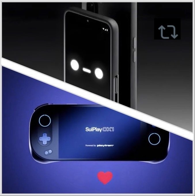 BananasForSui's tweet image. 🚨 The ultimate Web3 showdown! 🚨

If you could only pick ONE crypto device, which one are you rocking? 🎮📱

❤️ SuiPlay OX1 gaming device
🔁 2nd Gen Solana Mobile 

Drop your pick below! 👇💬

#Web3 #CryptoDevices #Solana #Sui #Gaming #Tech @matteodotsui @martypartymusic