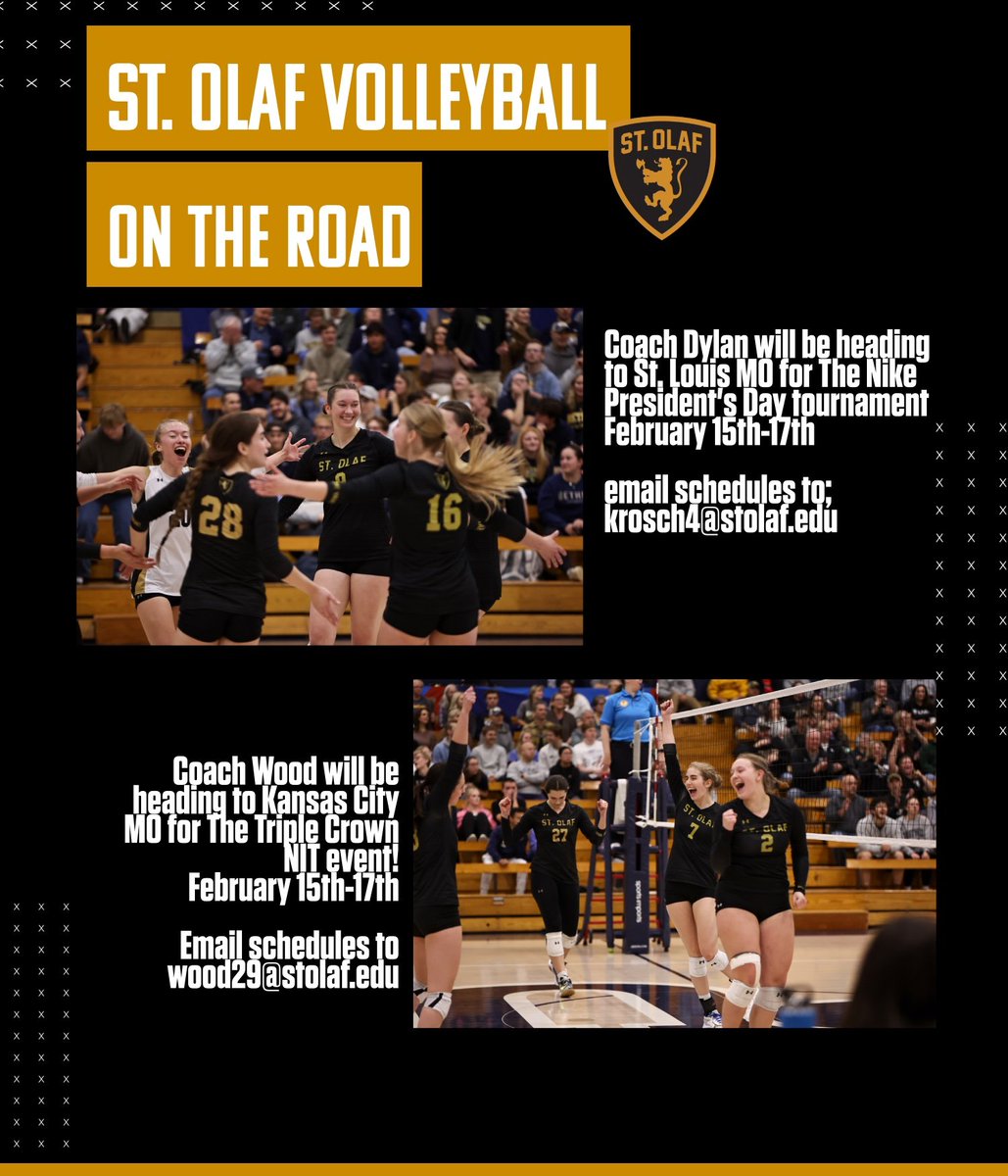 ✈️🚙 Catch Coach Wood &amp; Coach Krosch out on the recruiting trail this weekend in Missouri! We're looking forward to watching some great volleyball over the extended weekend! 

See you soon!

#UmYahYah #OlePride