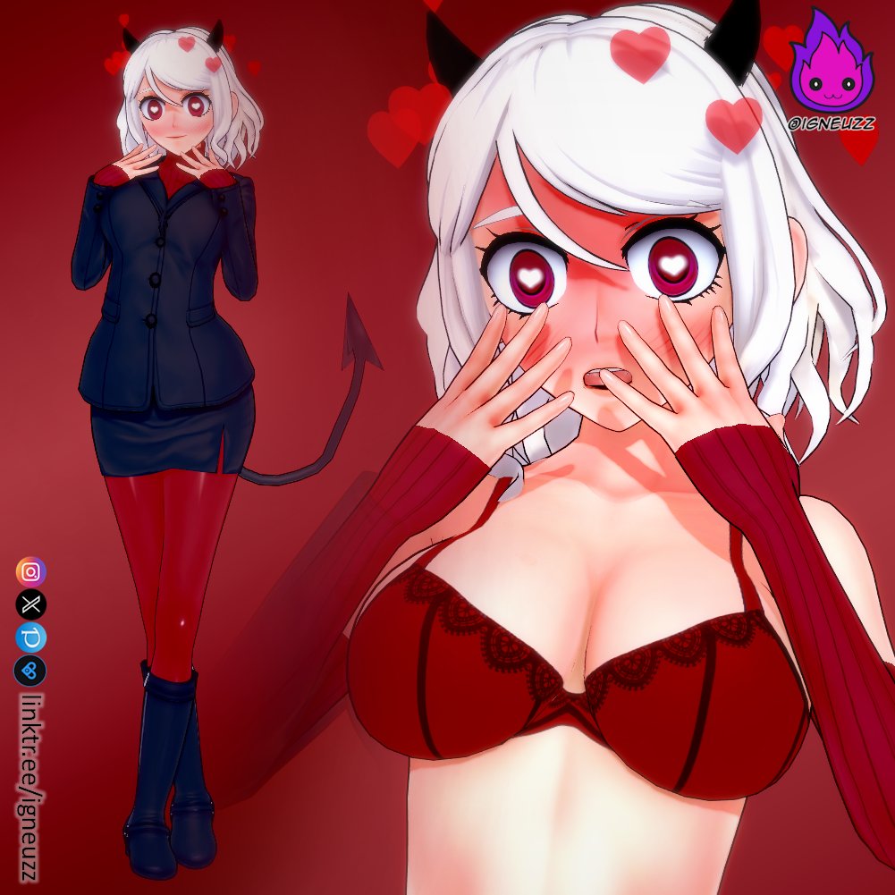 igneuzz's tweet image. HT 3 - Modeus A
Fully nsfw on my fansly as all my sets &amp;lt;3
Your🔁and ♥ really helps me ~
#Helltaker #Helltakerart