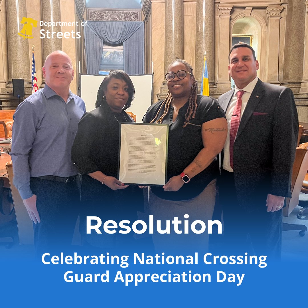 We’re thrilled to have Councilmember Brooks introduce a resolution today to celebrate Crossing Guard Appreciation Day! The resolution highlights and expresses gratitude for the critical work that crossing guards do to keep our communities connected and our roadways safe for all.