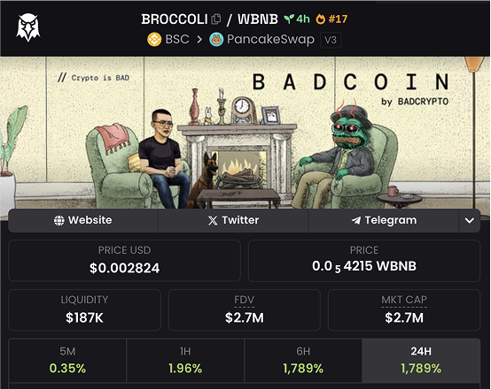 Broccoli tweet media