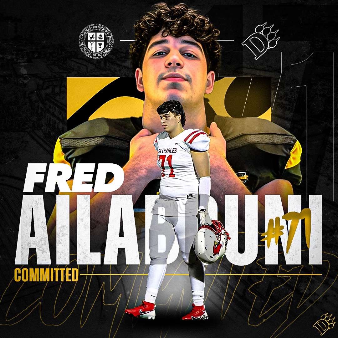 I am happy to announce my commitment to continue playing football at the division 2 level at Ohio Dominican University. I want to thank God, my family, my teammates, and all the coaches who have supported and guided me along the way. Go Panthers!!! 🟡⚫️ 🐆