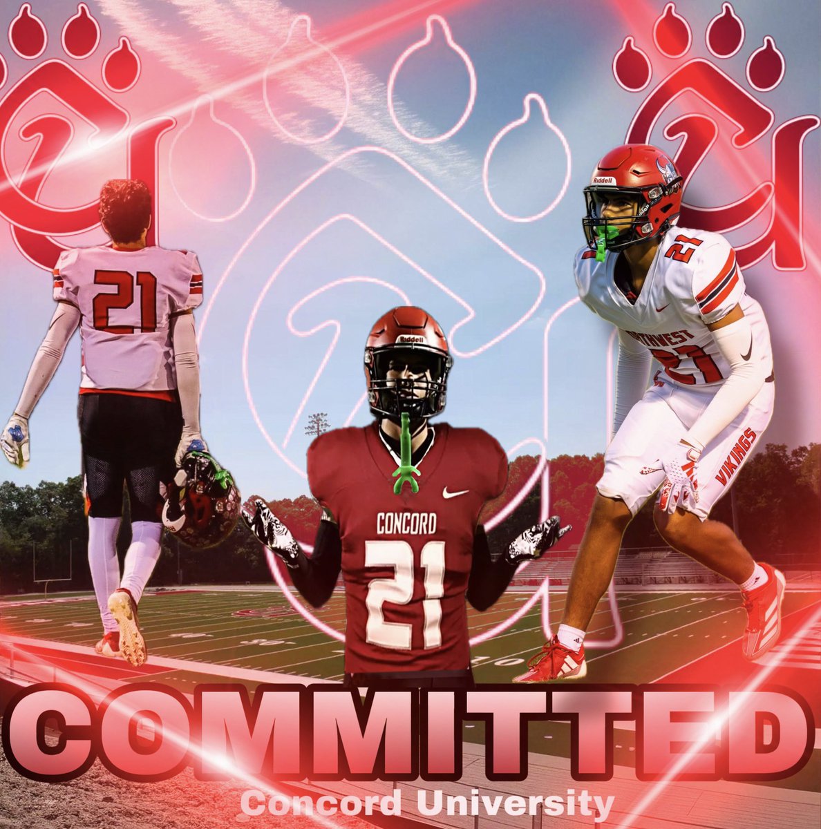 Elijah Owens (@elijahowens21) on Twitter photo I’m very excited to announce that I am 110% committed to <a href="/ConcordFootball/">Concord University Football</a> #DATWAY Let’s Work‼️‼️‼️‼️<a href="/CUCoachEdwards/">Cody Edwards</a> <a href="/CoachEHarris/">Ethan Harris</a> <a href="/coachJZimmerman/">Justin Zimmerman</a> <a href="/CoachDCJohnson/">Dante Johnson</a> <a href="/Coach_CBelcher/">Chris Belcher</a> <a href="/BrettGaynor1/">Brett Gaynor</a> <a href="/e43fitness/">E43 Fitness Elite</a> <a href="/nwestfootball/">Northwest Guilford Football</a> <a href="/chrisrusiewicz/">Chris Rusiewicz</a> <a href="/CoachQBell/">Quincy Bell</a> <a href="/CoachJBattleSr/">Jonathan Battle</a> <a href="/BRocheSports/">Bryant Roche</a> I’m very excited to announce that I am 110% committed to <a href="/ConcordFootball/">Concord University Football</a> #DATWAY Let’s Work‼️‼️‼️‼️<a href="/CUCoachEdwards/">Cody Edwards</a> <a href="/CoachEHarris/">Ethan Harris</a> <a href="/coachJZimmerman/">Justin Zimmerman</a> <a href="/CoachDCJohnson/">Dante Johnson</a> <a href="/Coach_CBelcher/">Chris Belcher</a> <a href="/BrettGaynor1/">Brett Gaynor</a> <a href="/e43fitness/">E43 Fitness Elite</a> <a href="/nwestfootball/">Northwest Guilford Football</a> <a href="/chrisrusiewicz/">Chris Rusiewicz</a> <a href="/CoachQBell/">Quincy Bell</a> <a href="/CoachJBattleSr/">Jonathan Battle</a> <a href="/BRocheSports/">Bryant Roche</a>