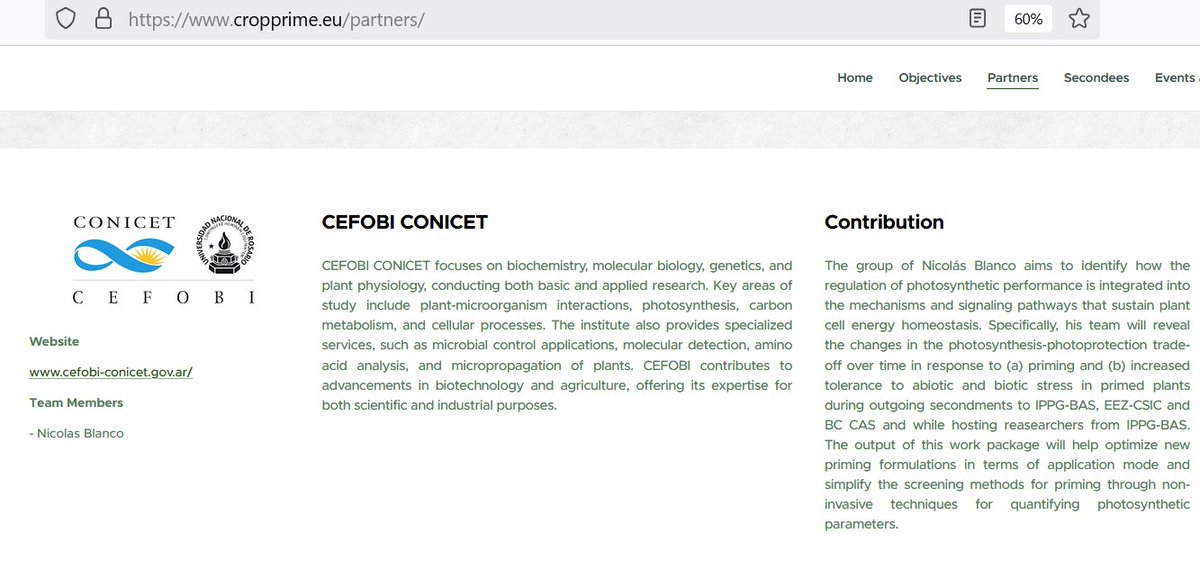 NicoBlanco (@nicoeblanco) on Twitter photo News of the Day! Happy to be part of #CROPPRIME <a href="/MSCActions/">Marie Skłodowska-Curie Actions</a> #MSCASE project Now <a href="/CEFOBI_CONICET/">CEFOBI-CONICET-UNR</a> is part of this great initiative from a "photosynthetic" perspective. Super motivated to #Priming plants to improve acclimation #pavelkerchev <a href="/CSIC/">CSIC</a> #eez #granada News of the Day! Happy to be part of #CROPPRIME <a href="/MSCActions/">Marie Skłodowska-Curie Actions</a> #MSCASE project Now <a href="/CEFOBI_CONICET/">CEFOBI-CONICET-UNR</a> is part of this great initiative from a "photosynthetic" perspective. Super motivated to #Priming plants to improve acclimation #pavelkerchev <a href="/CSIC/">CSIC</a> #eez #granada