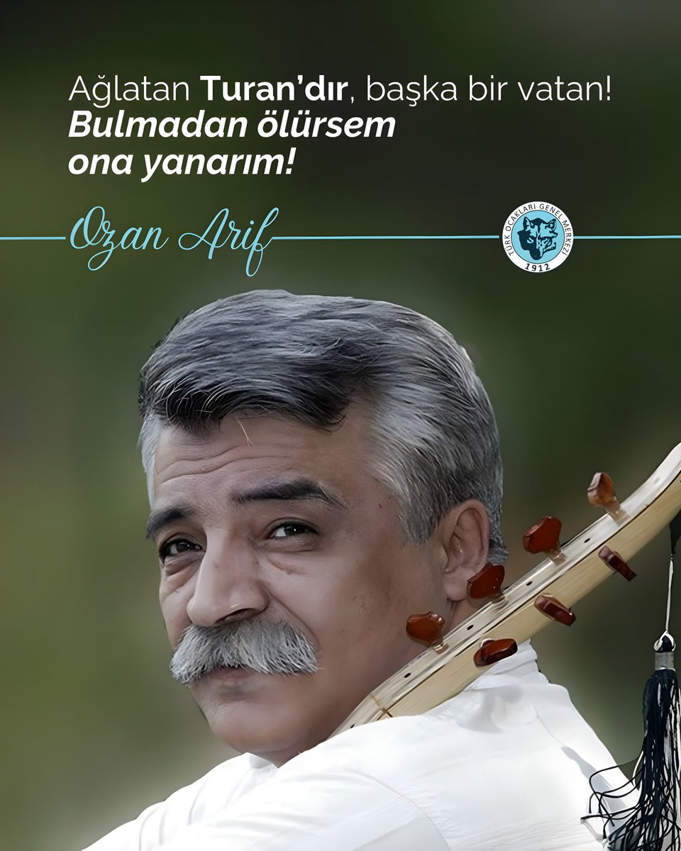 Rahmetle... 13 Şubat 2019

Ozan Arif... Kutlu tinin şâd, uçmağın Tanrı Dağları olsun...