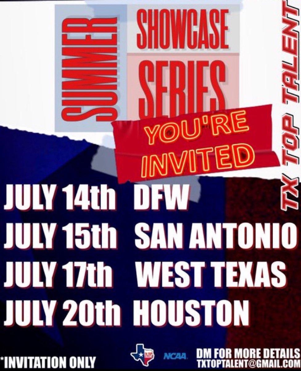 Thank you for the invite <a href="/TXTopTalent/">TX TOP TALENT</a> <a href="/CoachGIE2/">Reggie Harris Jr</a> <a href="/CoachZim_Fresh/">CoachZim_SMP</a> <a href="/wfmavrecruits/">Memorial Mavericks Recruiting</a>