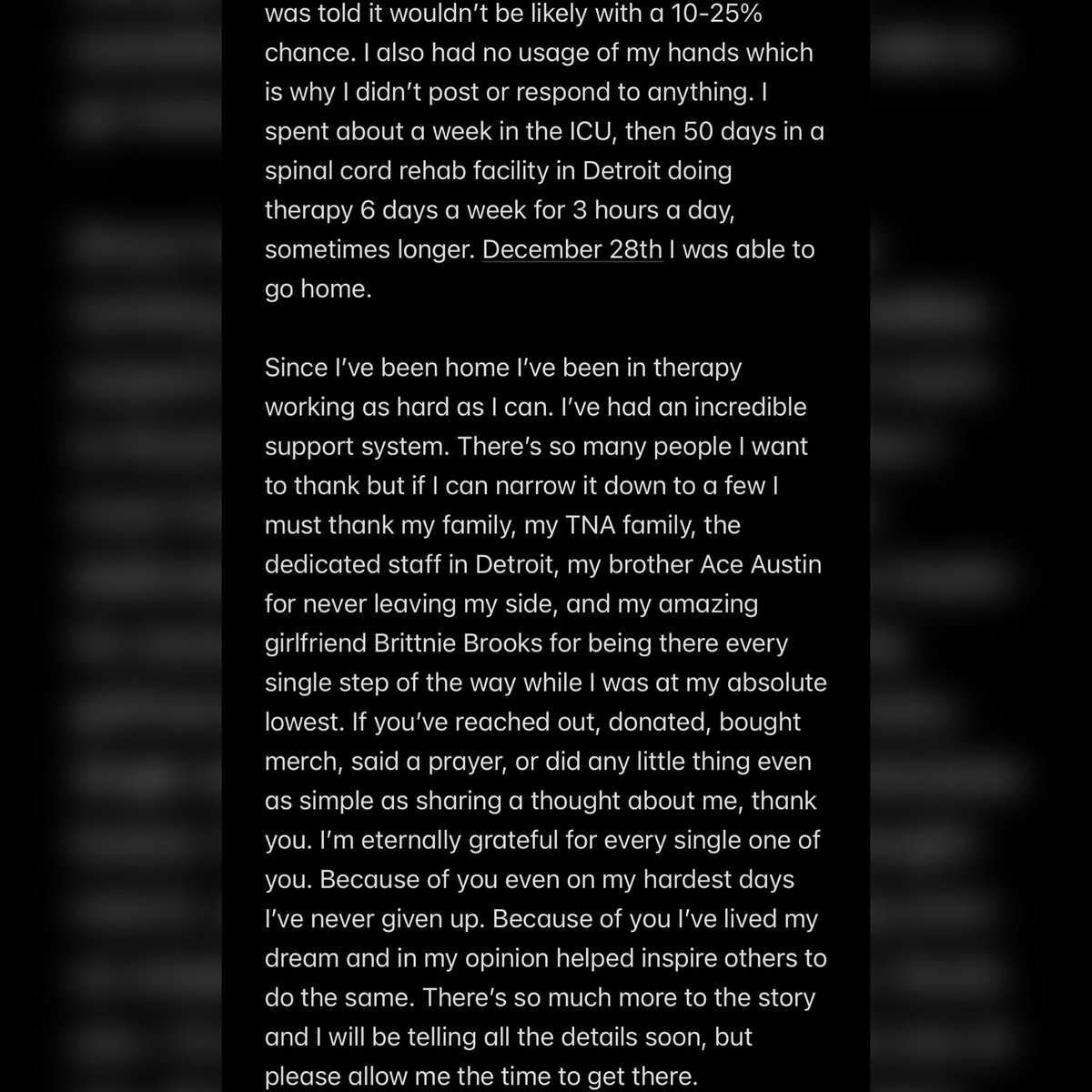 DashingChrisBey's tweet image. Thank You

Greatest Story Ever Told