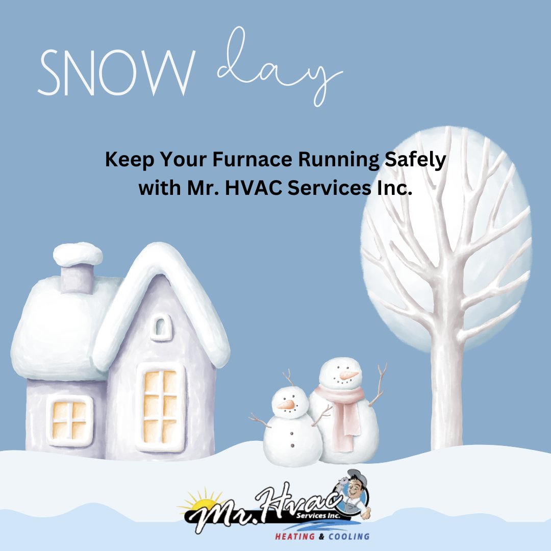 MrHVACServices's tweet photo. Winter is in full swing, and with today’s snowfall, it’s important to check your furnace exhaust pipe to ensure your home stays warm and safe! 
Schedule a maintenance check with Mr. HVAC Services for peace of mind!
#SnowDay #GTAWeather #FurnaceSafety #HVACMaintenance https://t.co/rKEYuog1GJ