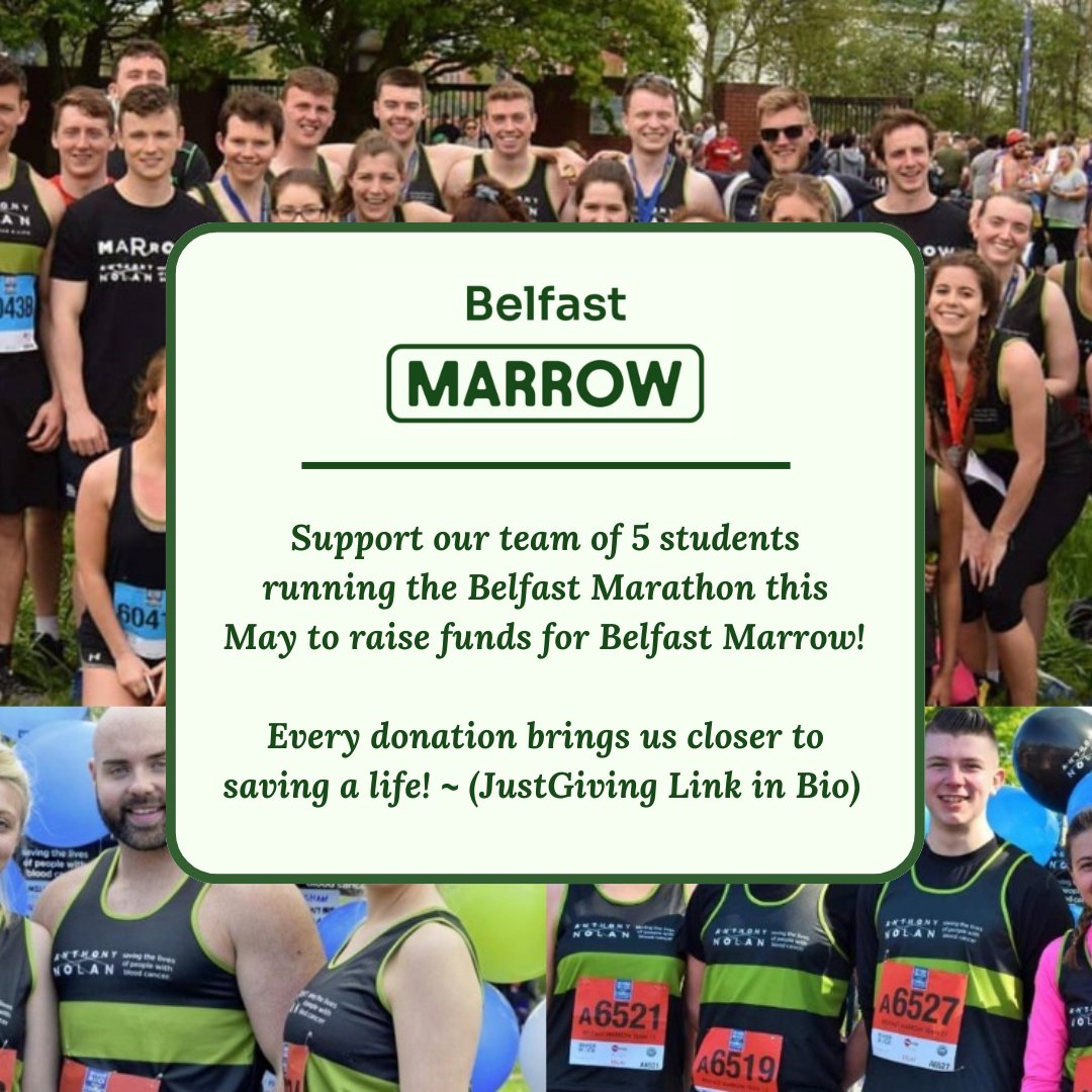 We have regained access to our old Twitter account. If you have been following us on Instagram, you know we have been active this year and a group of 5 is also running the Belfast Marathon for <a href="/AnthonyNolan/">Anthony Nolan</a> --- please consider donating to our group!

justgiving.com/page/belfast-m…