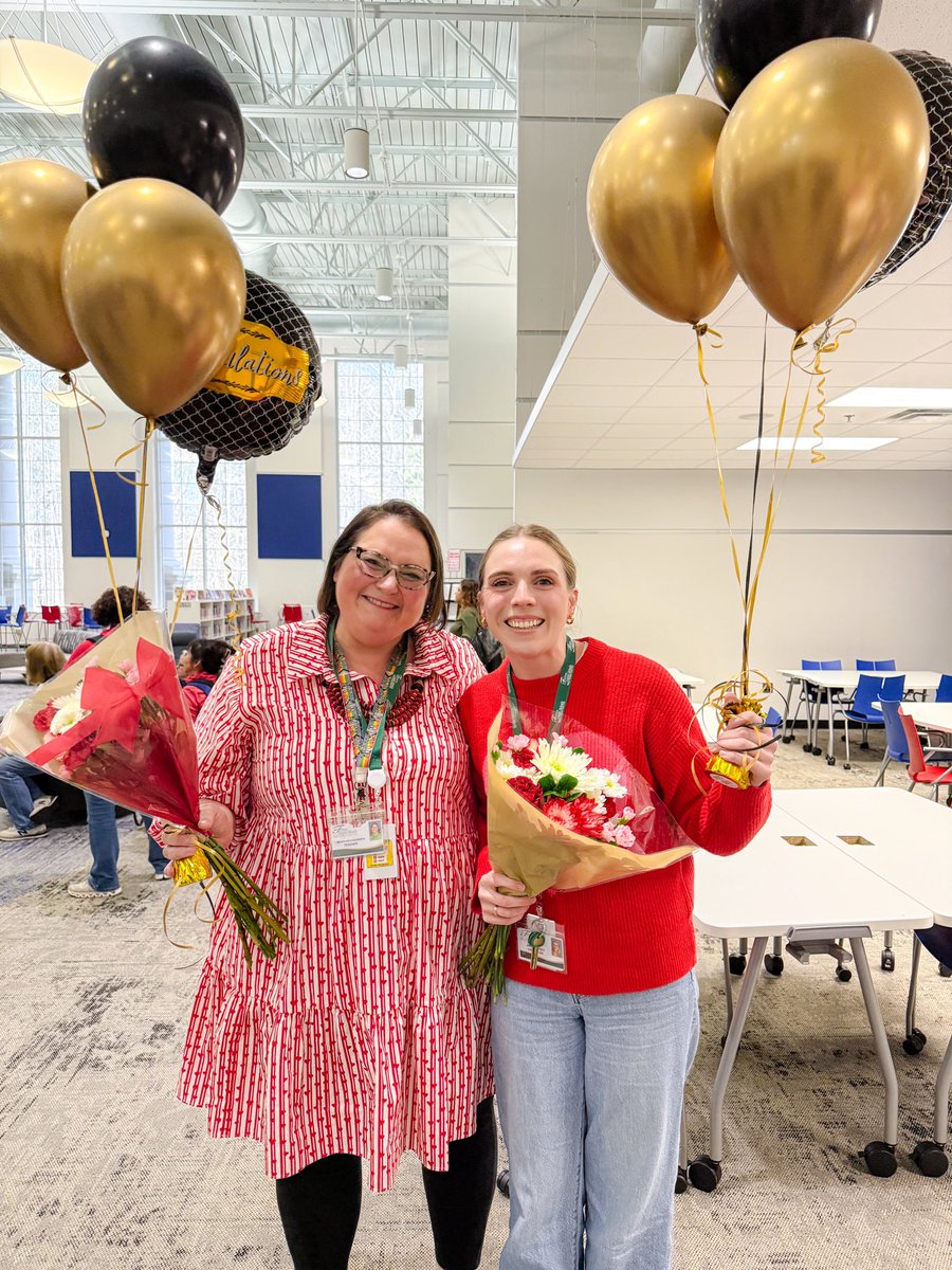 Congratulations to Milton HS 2025-2026 Teacher &amp; School Professional of the Year! Ana Rhodes &amp; Megan Hollingsworth! #eaglePRIDE #RepTheM