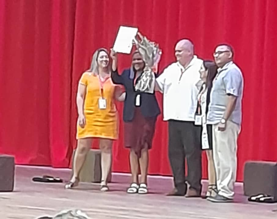 Noticia de última hora,  premio al mejor Stand en #Pedagogía2025 a la Provincia de #LasTunas. Felicidades a todos los que colaboraron para lograr estos resultados #CubaMined #PorLasTunasLaVictoria