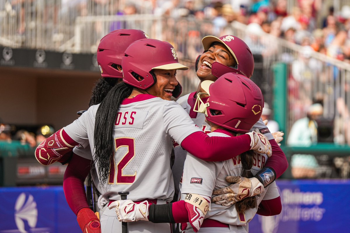FSU_Softball's tweet photo. Well…that was fun!! 😁

#Team42 https://t.co/1lJmgfGuCI