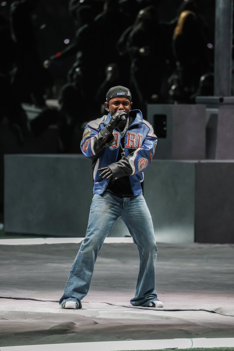 sheisfoxsports's tweet photo. What'd you think of the @kendricklamar halftime show? #SuperBowlLIX https://t.co/B63SKgmgdW