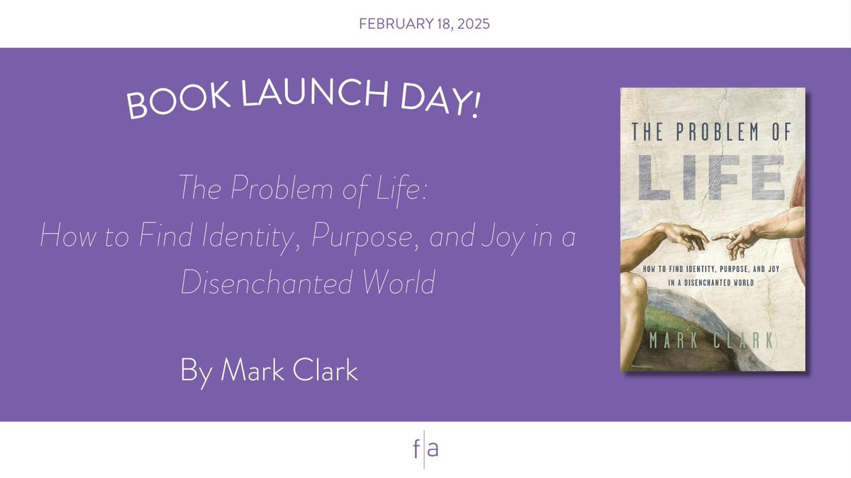 📚 NEW BOOK RELEASE 📚

Fedd Agency Author <a href="/markaclark/">Mark Clark</a> 's book, “The Problem of Life" is out now! 🎉🙌

Get your copy here: amzn.to/4aXIe9O

#TheFeddAgency #FeddBooks