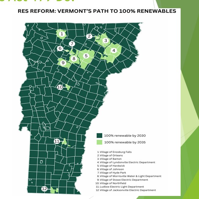 It's always fun to spread good news and Vermont's path to 100% #RenewableEnergy is GOOD NEWS. REV's Peter Sterling took to RE+ Northeast yesterday to share the details of VT's updated Renewable Energy Standard and the bright future for renewables in our state.