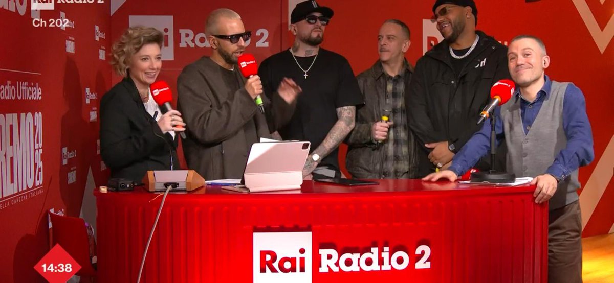 Eccoli! #lamiaparola #Sanremo2025 <a href="/djshablo/">SHABLO</a> #gue <a href="/TormentovsYoshi/">Tormento</a> #joshua