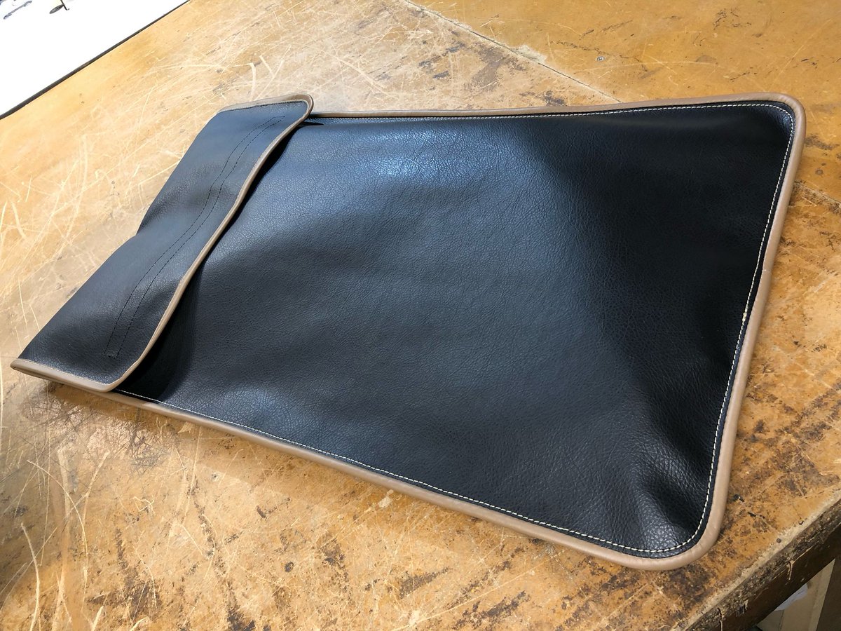 Custom tonneau storage pouch is a nice touch.