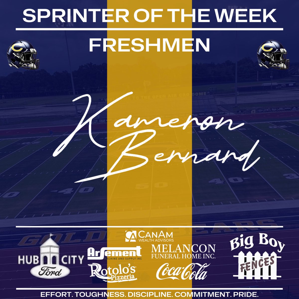 Award winners Week 5