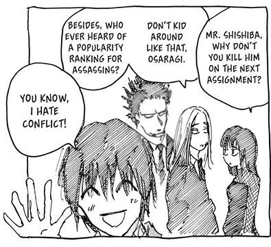 SHANKSTOPME's tweet photo. Both my queens rion and osaragi having the same take on nagumo isn't a coincidence, #HEISTHEPROBLEM https://t.co/d9CNNeqDRe