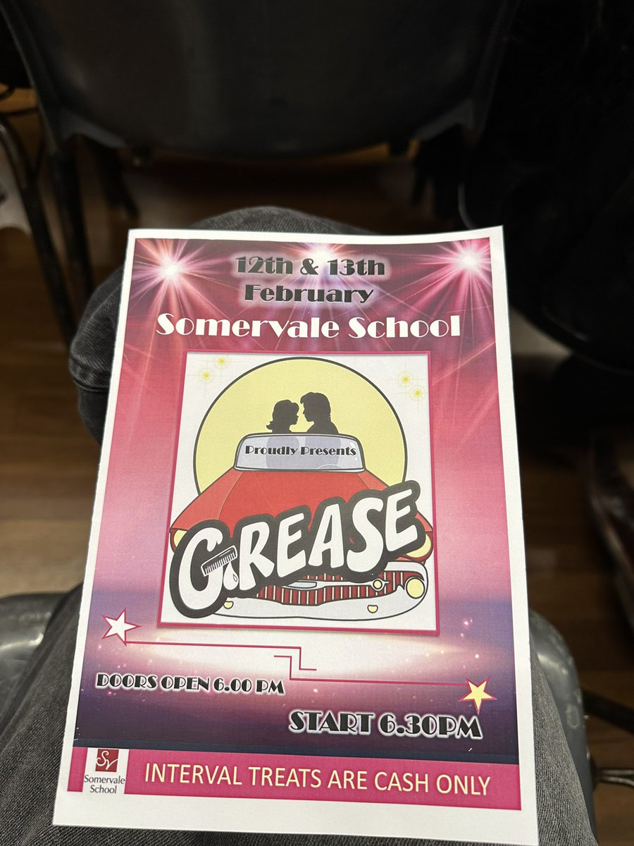 Such an amazing performance of Grease tonight! All the students and staff involved have worked so hard to pull it together, and it showed. Couldn’t stop smiling 🤩 Looking forward to next year already 👀