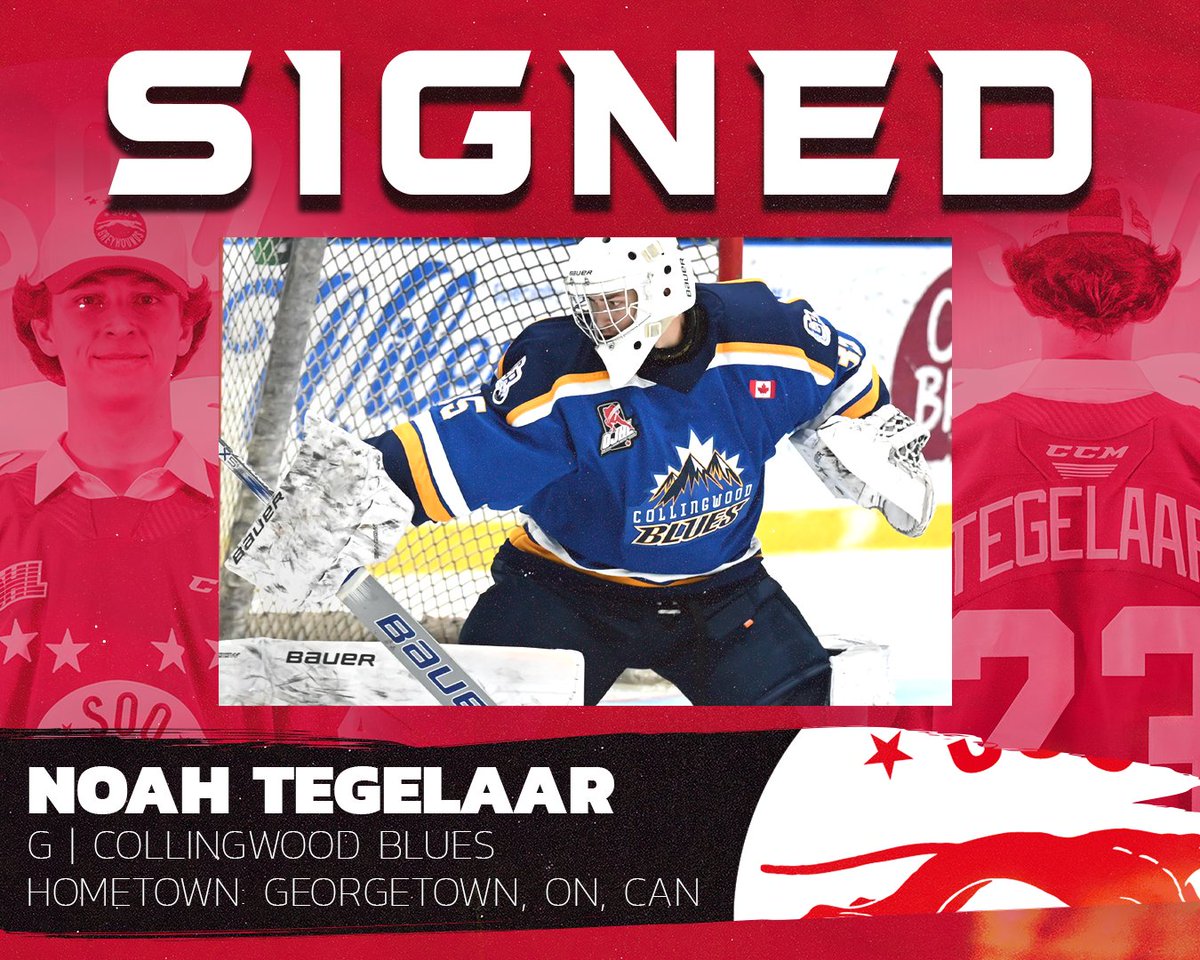 OHLHoundPower's tweet photo. General Manager Kyle Raftis announced today the signing of 2023 Draft pick Noah Tegelaar to an OHL Scholarship and Development Agreement.
Welcome aboard 🫡
Full Story 📰 | https://t.co/aaBk4K9IBp https://t.co/TrO8qyc0vG