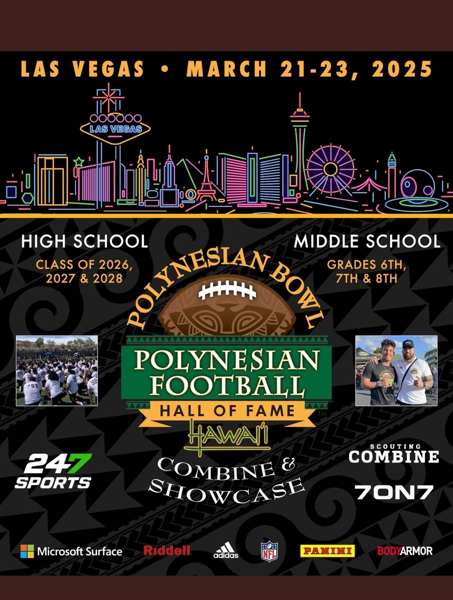TyroneClaryJr's tweet photo. Thank you, @polynesiabowl, for the invite! Thanking God for the ability to showcase my talent! @we2_football @_WHS_Athletics @wetumpka_high @TheCoachBear48 @CoachMorton28
@CoachG5108
@CoachFagan_5
@CoachHarrison18
@coachbrs
@CoachDLaister #We2Strongπ #Tribeππ€
@247Sports @BrandonHuffman @GregBiggins @AnnaH247 @nationalradar