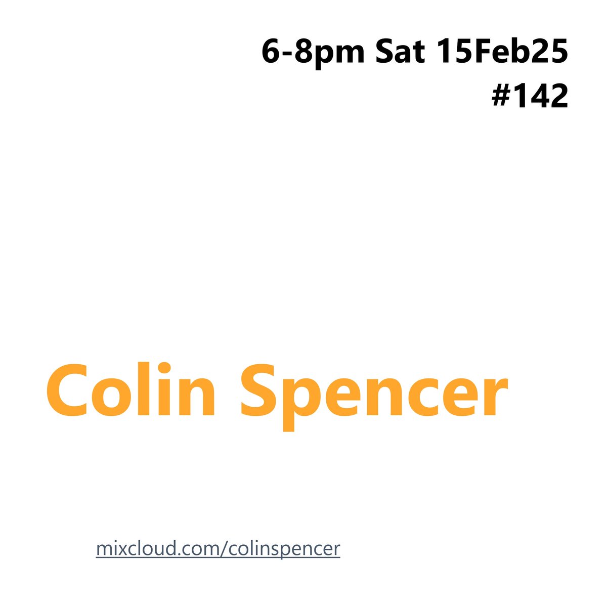 #INTERVIEW: #Jalkanen's #TimoJalkanen champions #ThePresets for the #ThreeOriginalsByEach feature in #ColinSpencer Programme #142

🔊mixcloud.com/colinspencer/🎧
Saturday 15 February 2025
6-8pm (#UK times)

Before then? #DiscoverAndRemember #TheReels in #097 mixcloud.com/ColinSpencer/c…