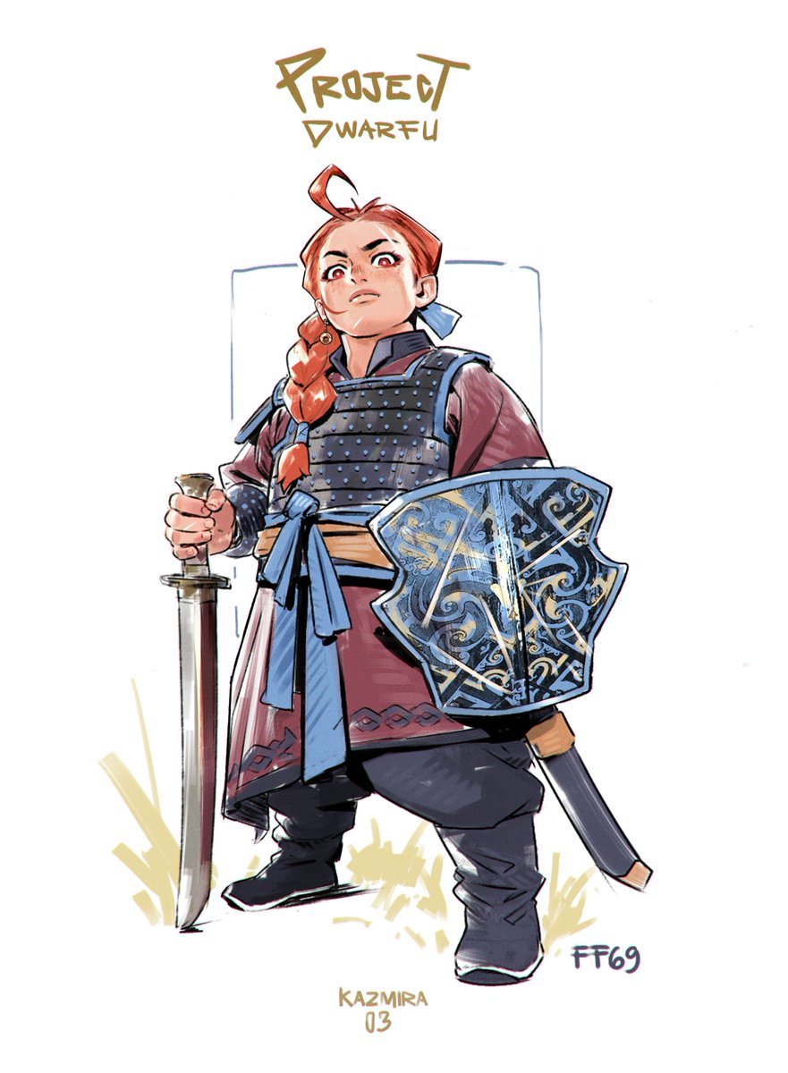 "I do not seek company; I seek warriors who will not falter when the battle rages."

She is Kazmira, a warrior from the distant East, who wields exotic techniques with unshakable discipline. She sees battle not as chaos, but as a sacred test of strength.