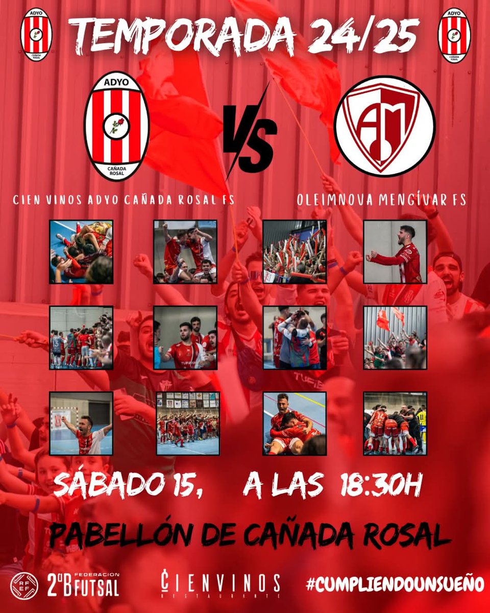 Cien Vinos ADYO Cañada Rosal FS tweet media