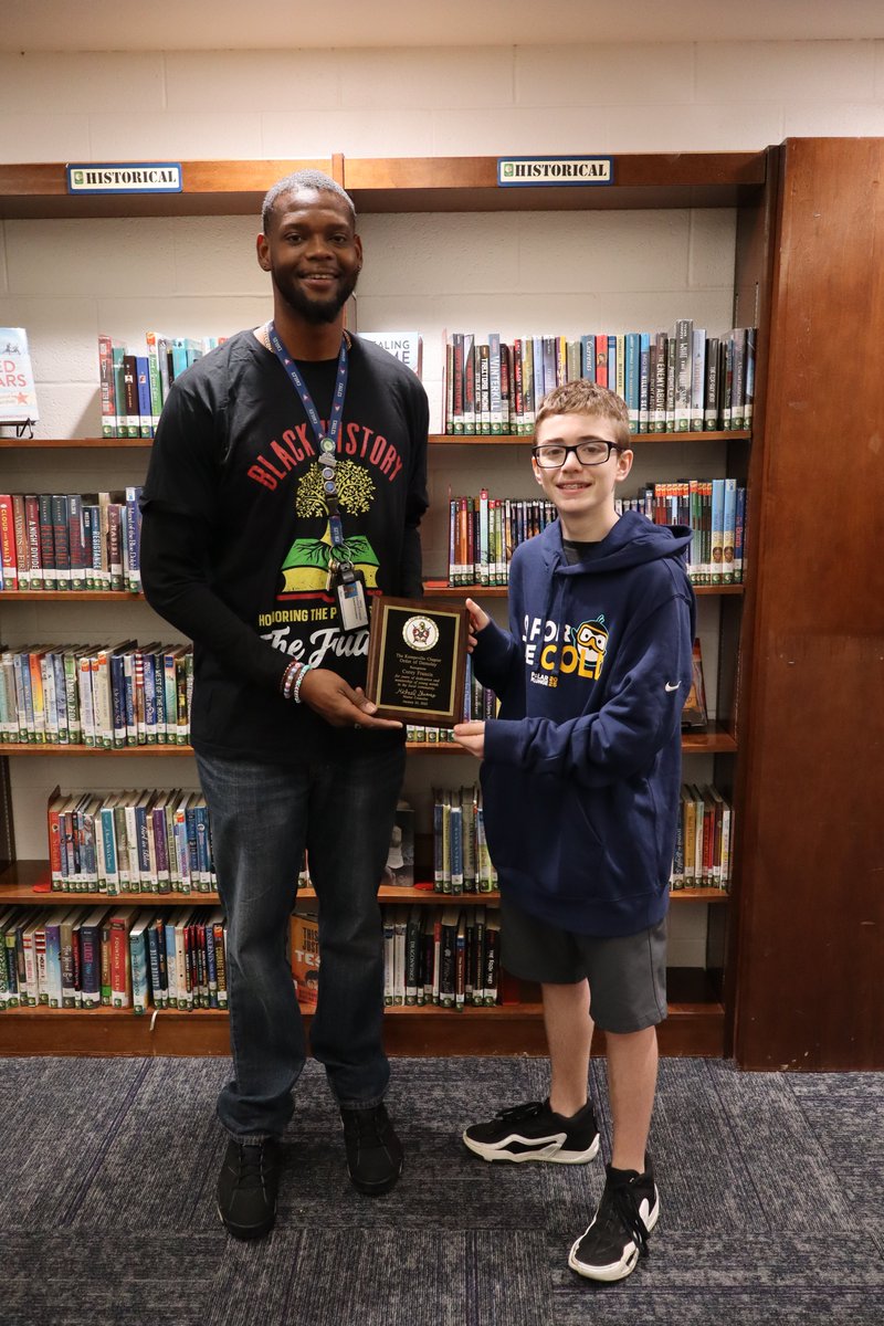 The Kempsville Chapter Order of Demolay recently honored our 8th Grade Counselor, Mr. Francis. MJ nominated him as "a person who helps improve the minds of students in their community." Thank you Mr. Francis for everything you do for IMS! <a href="/vbschools/">VBSchools</a>