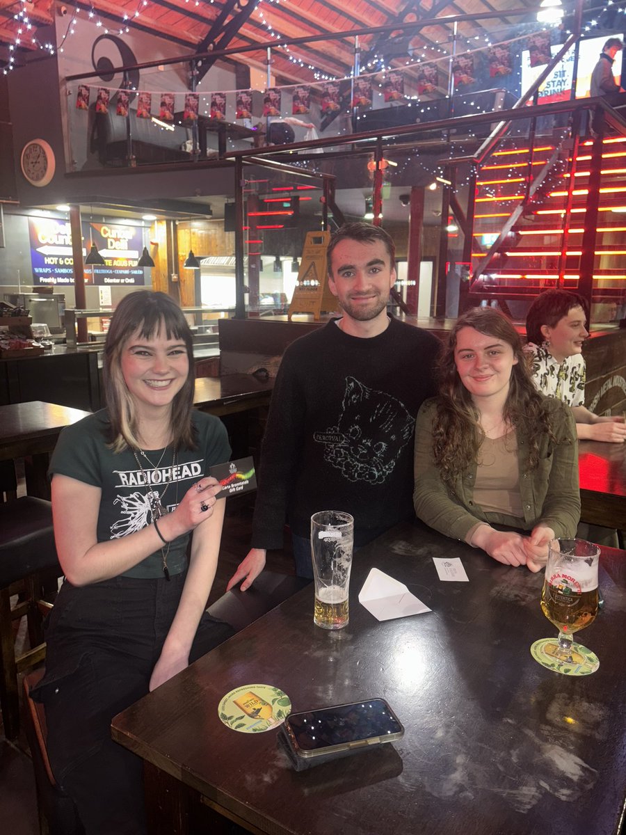 SULT GALWAY (@sultgalway) on Twitter photo Well done to the ‘Smooth Operators’ who won our Speed Quizzing tonight 🥳🥳🥳 👏
…..and thank you to <a href="/heinekenireland/">Heineken Ireland mkt</a> for sponsoring the event . 💚💚💚
See you all next time 🤗🫡 #raiseandgiveweek Well done to the ‘Smooth Operators’ who won our Speed Quizzing tonight 🥳🥳🥳 👏
…..and thank you to <a href="/heinekenireland/">Heineken Ireland mkt</a> for sponsoring the event . 💚💚💚
See you all next time 🤗🫡 #raiseandgiveweek
