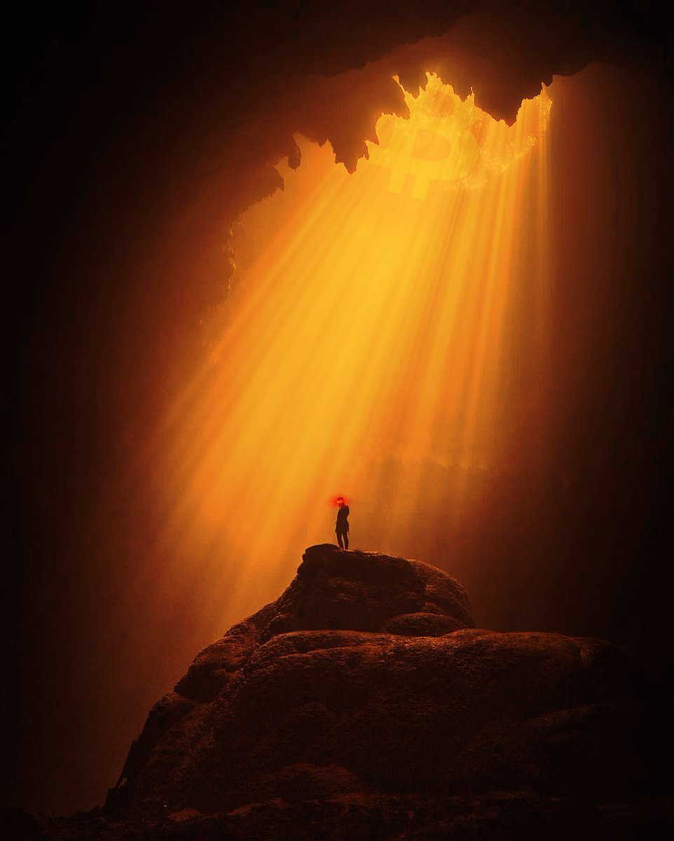 #Bitcoin is the light 💡