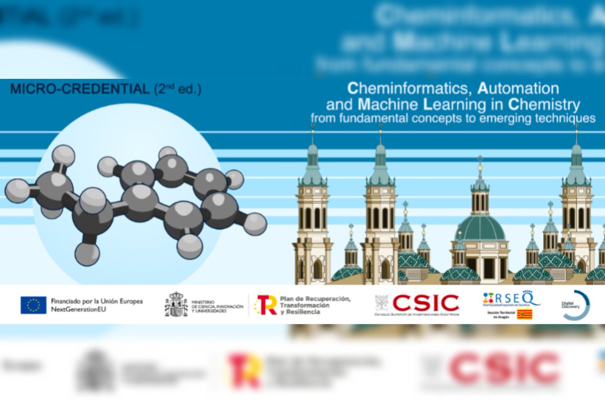 🔬🧠 Abierta inscripción a la 2ª edición de la microcredencial en IA, ciencia de datos y quimioinformática para químicos computacionales.

Más info: camlcworkshop.github.io