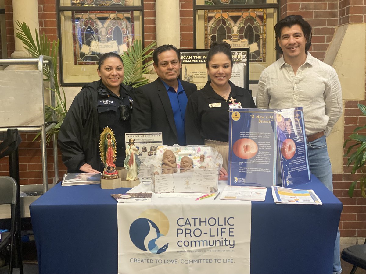 prolifedallas's tweet photo. We are overjoyed to share that The Dallas Cathedral just completed the most successful Spiritual Adoption Program we’ve ever seen—1,144 pledges to spiritually adopt &amp; pray for unborn babies &amp; their mothers! 
 
Contact parish@prolifedallas.org to bring this program to your parish https://t.co/mknedtiYXb