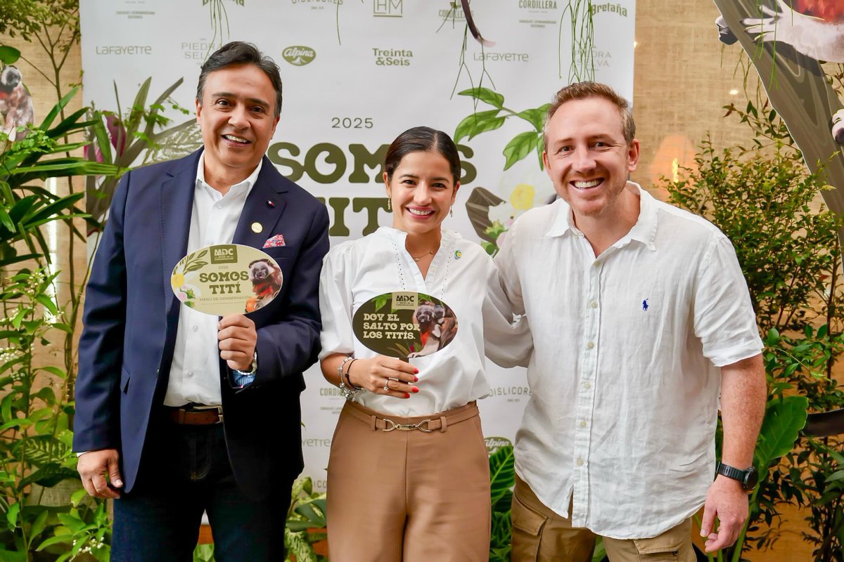 Corantioquia's tweet image. #ConectadosPorElTití | Nos sumamos a la campaña de Parmessano 🧀 y Todo Fresa 🍓 para preservar el mono tití gris 🐒, estrategia que implementa anualmente la cadena de restaurantes; a favor del cuidado de las especies de fauna silvestre en peligro de extinción⚠️. 

Para este 2025