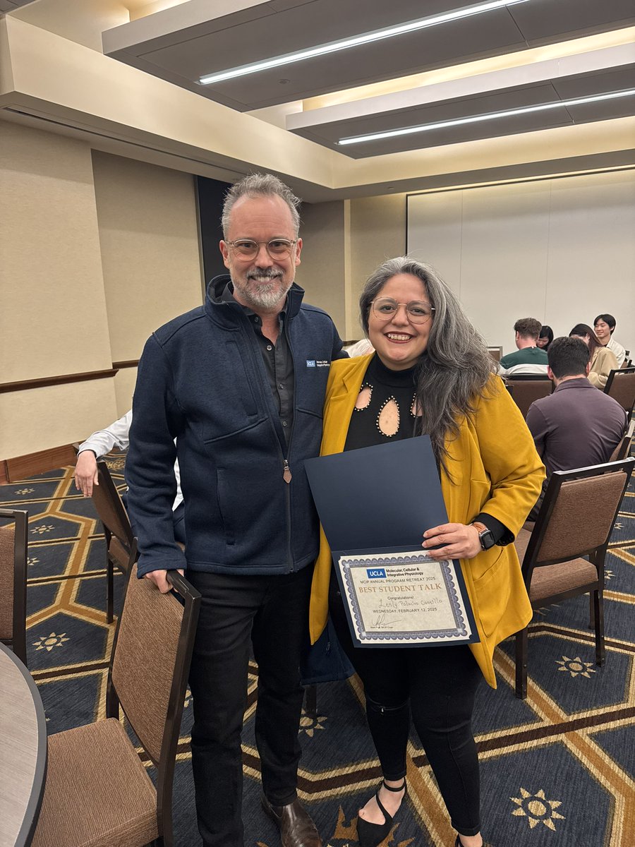uclamcip's tweet image. Congratulations to MCIP PhD Candidate, Lesly Palacios Castillo who won Best Student Talk at this year's MCIP Annual Retreat!