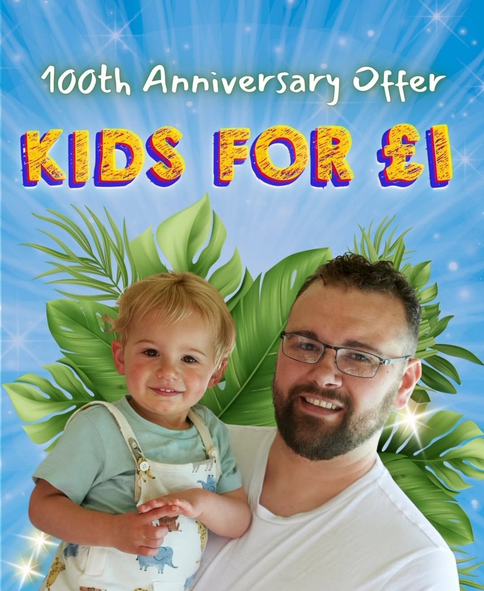 🌟 KIDS FOR £1 STARTS SOON! 🌟

Each full paying person (this can be a child or adult) can bring one accompanying child (aged 2-15yrs) for £1.

Offer available to book now, and valid for visits during February Half Term, 15th - 23rd Feb.

🔗🔗More details at link in bio