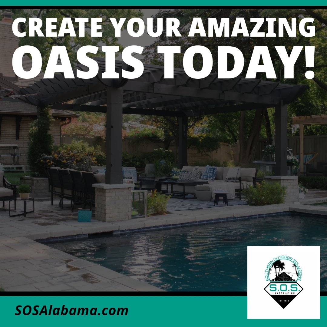 SOSLandscaper's tweet image. 🌴 Create Your Amazing Oasis Today! 🏡

Your Landscaping Design Now: sosalabama.com

Contact Us Today!

#CreateYourOasis #NatureInspiredLiving #HomeSanctuary #GardenRetreat #LuxuryLiving
